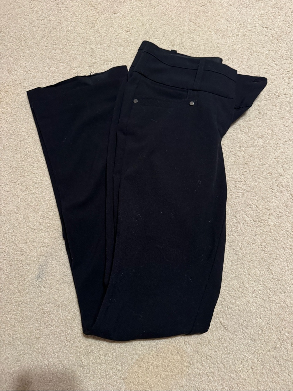 Candie's Black Womens's Dress Pants - Slim Tailored Style